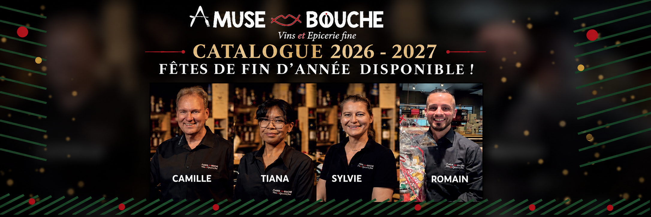 Amuse-Bouche — campagne LES FÊTES DE FIN D'ANNÉE CHEZ AMUSE-BOUCHE