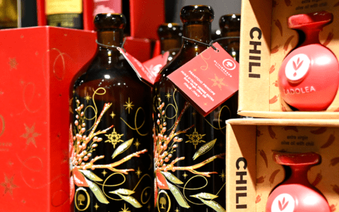 Photo huile d'olive de Noël